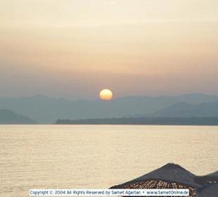 Fethiye Sonnenuntergang