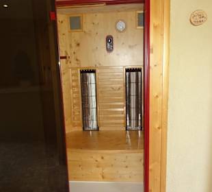 Infrarotkabine mit Farblichttherapie