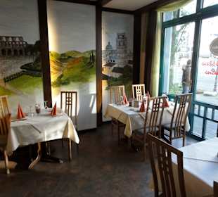 Blick in die Gasträume des Restaurants