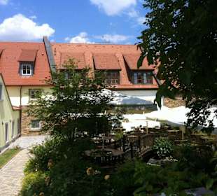 Biergarten - Goldener Adler in Prichsenstadt