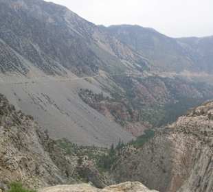 Passstrasse zum Osteingang