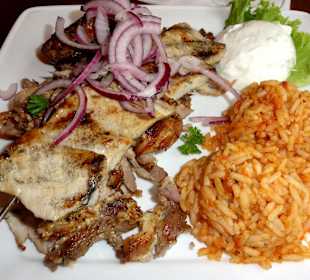 Grillplatte im Restaurant Eliá