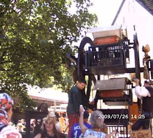 Mini-Großrad aus dem Mittelalter