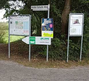  Dorsten Hardt Uferseite Hinweisschilder