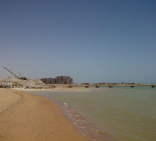 Bau des Neuen Hafens