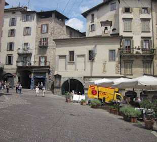 In der Altstadt Bergamos