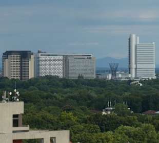 M'Uniqo Rooftop Bar: Ausblick von der Dachterrasse