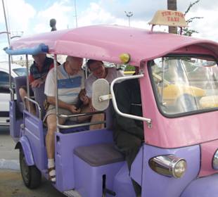 Fahrt mit Tuk Tuk