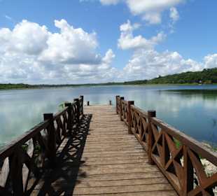 Gleich fahren wir Kanu
