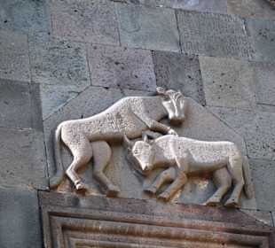 Kloster Geghard - Fresken