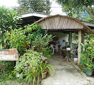 Eingang zum Restaurant