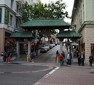 Der Eingang zum Chinatown