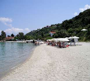 Stadt-Strand von Afithos