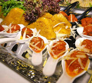 Köstliches italienisches Buffet