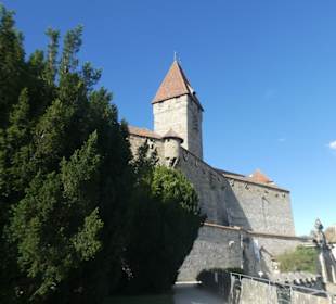 Bei der Besichtigung der Veste Coburg