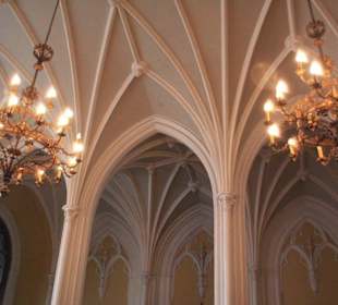 Wnętrze pałacu - Sala Gotycka