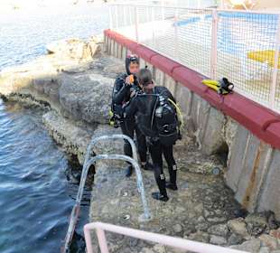 Tauchlehrgang der Hotel Tauchschule