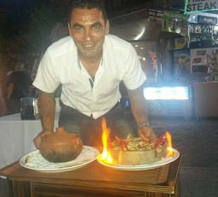 Der Chef beı der Arbeit