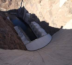 Hoover Dam - in die Tiefe