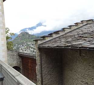 In der Burganlage ist das Museum