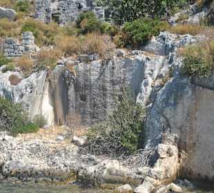 Kekova - die versunkene Stadt
