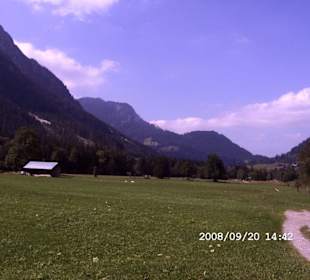 Blick von Hinterstein nach Westen
