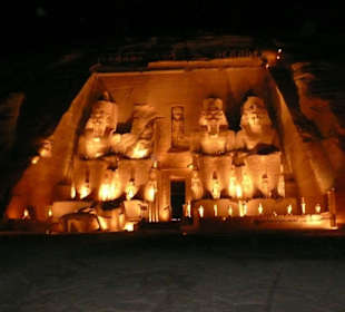 Ton- und Lichtshow Abu Simbel