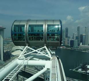 Der höchste Punkt im Riesenrad ist erreicht!