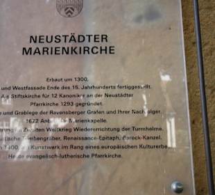 Neschreibung Marienkirche