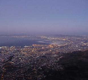 Blick auf Kapstadt vom Tafelberg