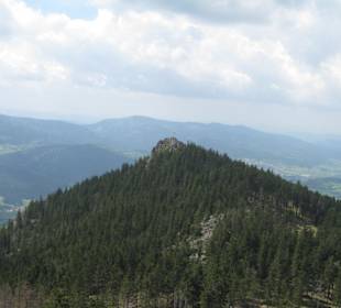 Blick vom Gr. Osser zum kl.Osser