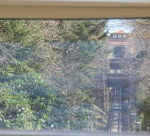 Fahrt mit der Merkurbergbahn