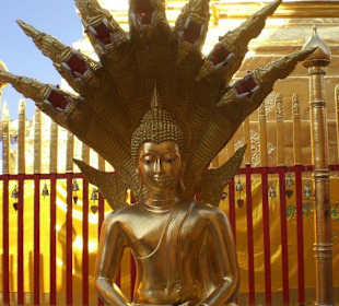 Wat Phra Doi Suthep, Nord-Thailand,Chiang Mai.