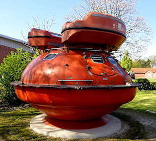 Rettungskapsel einer Offshore-Bohrplattform