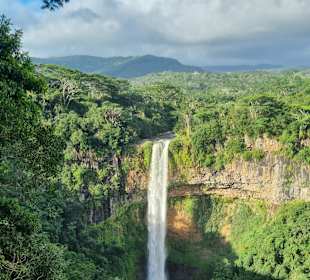 Chamarel-Wasserfall