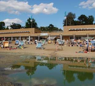 Wannsee-Terrassen im Strandbad Wansee
