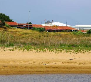 Vom Sunrise Richtung Kumköy-Evrenseki am Strand