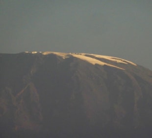 Schnee auf dem Kilimanjaro