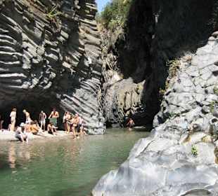 Alcantara - Blick in die Schlucht