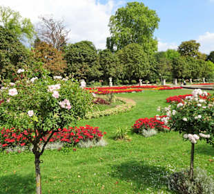 Impressionen vom französischen Parterre der Flora