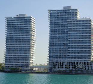 Skyline bei der Rückfahrt