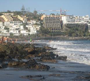 80 Meter neben dem Hotelstrand