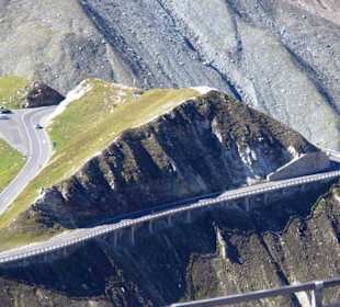 Streckenverlauf am Großglockner