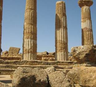 Valle dei Templi - Säulen