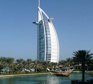 Blick auf das Burj al Arab