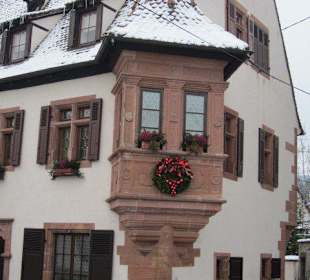 Altstadt Wissembourg im Winter