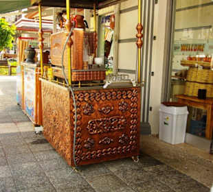 Kumköy Einkaufs-Bazarbereich