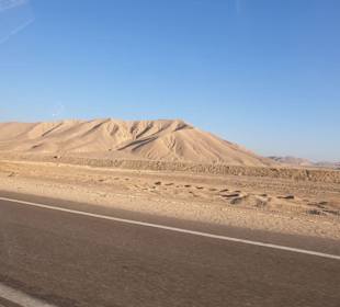 Fahrt durch die Wüste
