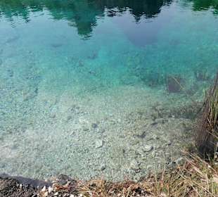 Kristallklares Wasser