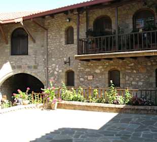 W monastyrze w Meteorach